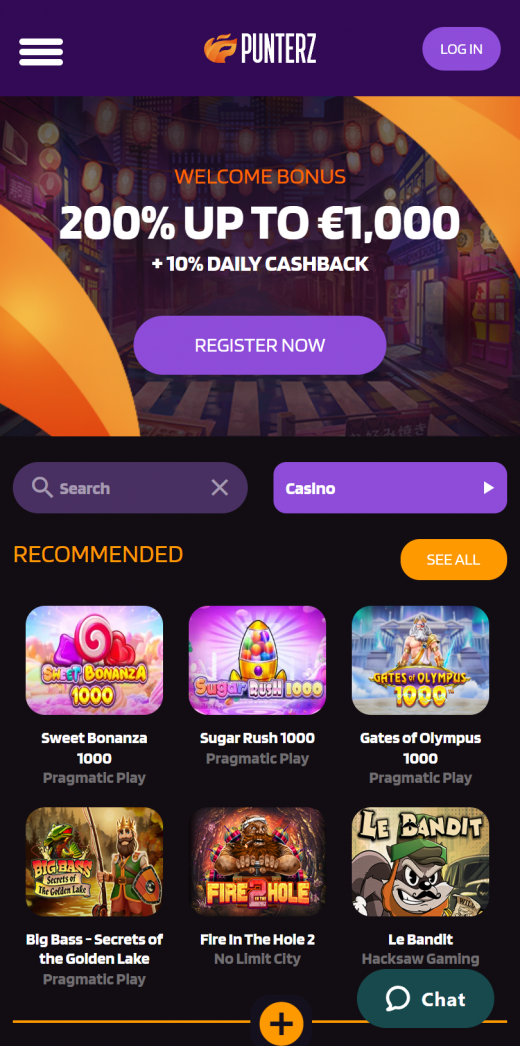 Punterz Apps Screenshot