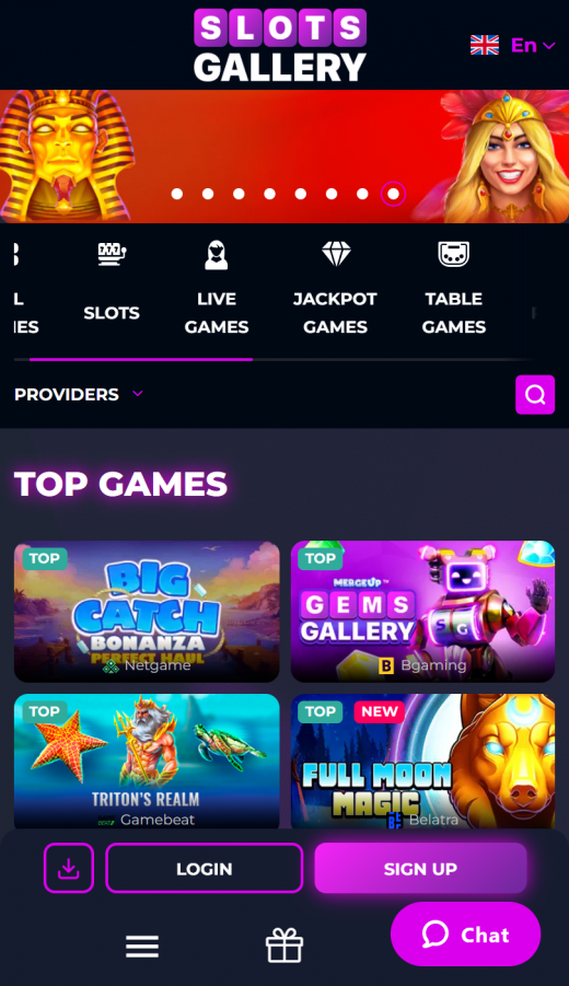 Slots Gallery Apps Screenshot